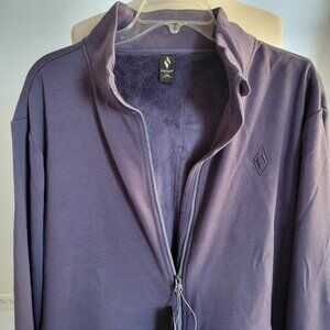 NWT – Skecher’s Soft Purple Full Zip Mock Neck Jacket (Size: 3X)